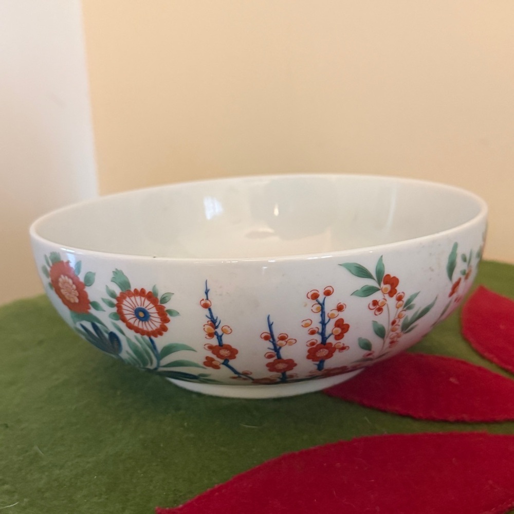 Floral Porcelain Bowl from Smithsonian Institute